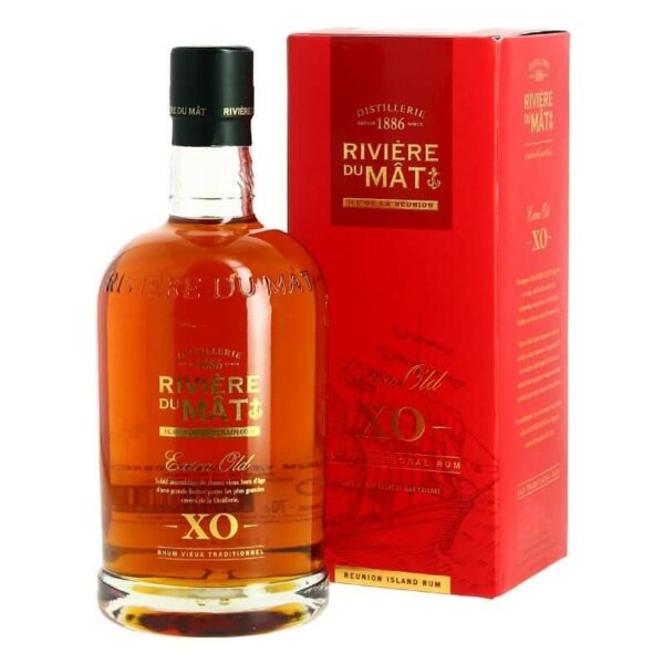 Bouteille rhum vieux rivière du mat xo rhum de la réunion - 70cl - Disponible à la boutique Le Réunionnais à Besançon.